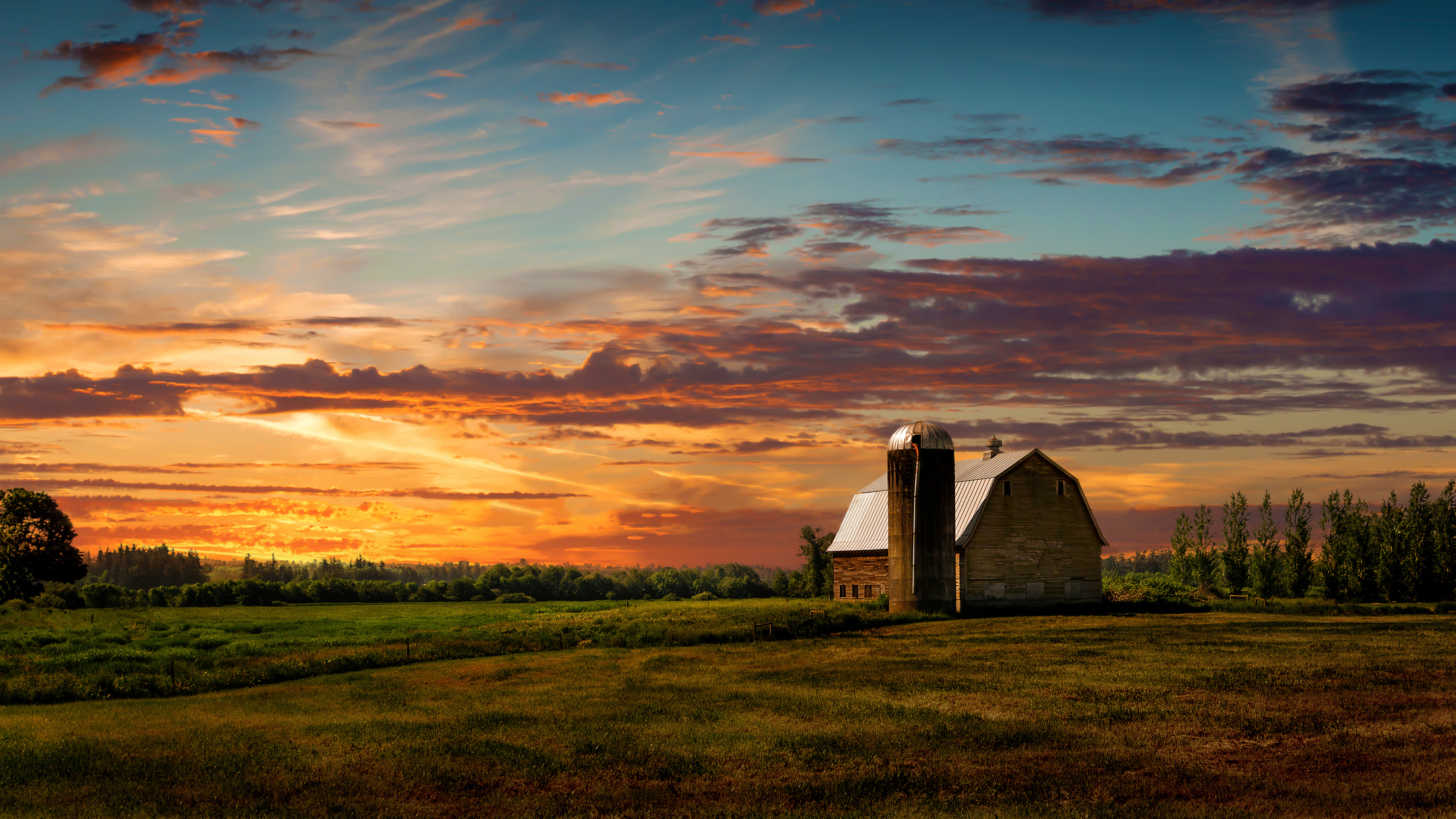 FARM SUNSET